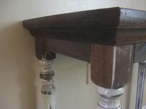 Reclaimed Wood Console Table 4 small