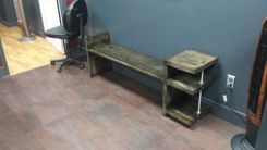 Industrial Table/Benches 3 small