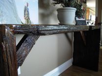 Reclaimed Barnwood Desk/Table 1 small