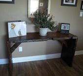 Reclaimed Barnwood Desk/Table 3 small