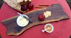 Walnut Wood Charcuterie, Cheese, Bread, Serving Or Cutting Board 1 small