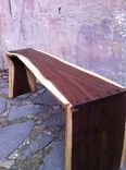 Live-Edge Walnut Bench 2 small