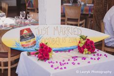 Key West Wedding Sign. Tropical Wedding Decor 3 small