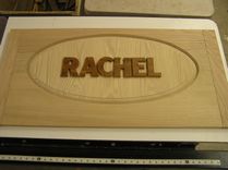 Oak Blanket Chest With Name 3 small
