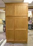 7 Foot Tall Oak Pantry With Hidden Gun Storage 1 small