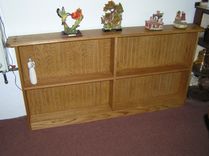 Oak Bookcase And Or Nick Nack Display 2 small