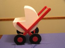 Child's Doll Buggy 2 small
