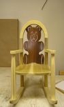 Child's Teddybear Rocking Chair 1 small