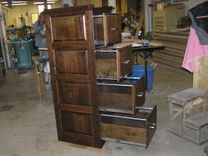 Black Walnut File Cabinet 1 small