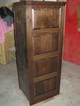Black Walnut File Cabinet 4 small