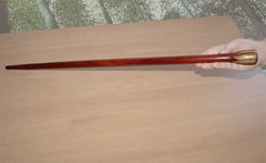 Bloodwood And Zebrawood Walking Cane 1 small