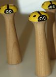 10 Pin  Wooden Lady Bug Bowling Set 6 small