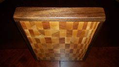 End Grain Cutting Board 3 small