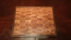 End Grain Cutting Board 2 small