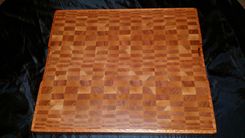 End Grain Cutting Board 3 small