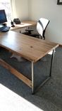 Home Office Reclaimed Wood Desk 3 small