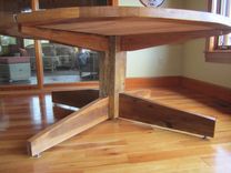6' Round Dining Table 3 small
