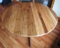 6' Round Barn Beam Dinning Table 1 small
