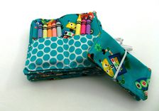 Party  Or Wedding Favors. Crayon Wallets. Party Pack 4 small