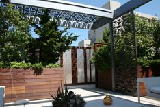 Chicago Custom Pergola Steel Screen Sun Shade 1 small