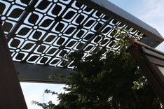 Chicago Custom Pergola Steel Screen Sun Shade 2 small