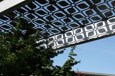 Chicago Custom Pergola Steel Screen Sun Shade 3 small