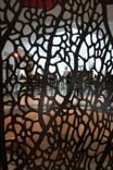 "Leaf Skeleton" Landscape Or Garden Metal Sculpture 2 small