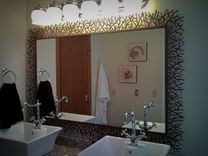 Bathroom Custom Metal Privacy Screen And Mirror 4 small