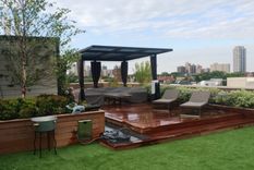 Aluminum Pergola Screening 20' X 20' Custom Design 4 small