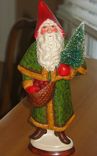 German Belsnickle Santa Handcrafted From An Antique Chocolate Mold 2 small