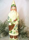 Belsnickle Santa  Handcrafted From An Antique Chocolate Mold 1 small