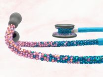 Ombre Crystallized Littmann Classic Iii Stethoscope Medical Nurse Bling European Crystals Bedazzled 1 small