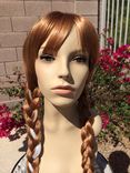 Anna Frozen Costume Cosplay Custom Wig 2 small
