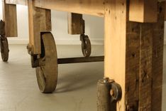 Industrial Cart Dining Table 4 small