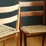 Midcentury Modern Seagrass Chair 2 small