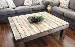 The Original Farmhouse Reclaimed Wood Coffee Table 2 small