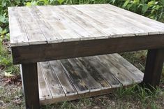 The Weathered Farmhouse Reclaimed Wood Coffee Table 6 small
