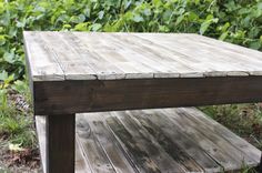 The Weathered Farmhouse Reclaimed Wood Coffee Table 3 small