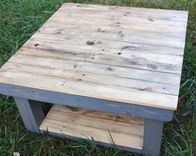 The Vintage Farmhouse Reclaimed Wood Coffee Table 2 small