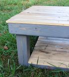 The Vintage Farmhouse Reclaimed Wood Coffee Table 4 small