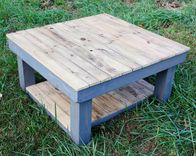 The Vintage Farmhouse Reclaimed Wood Coffee Table 1 small