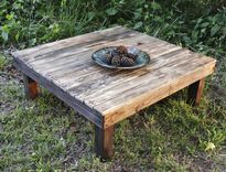 The Yonder Farmhouse Reclaimed Wood Coffee Table 2 small