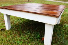 The Modern Farmhouse Reclaimed Wood Coffee Table 4 small