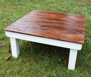 The Modern Farmhouse Reclaimed Wood Coffee Table 6 small