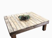 The Original Farmhouse Reclaimed Wood Coffee Table 1 small