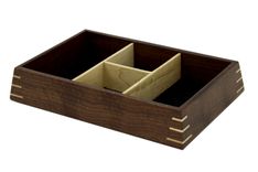 Valet Box | Solid Black Walnut And Birdseye Maple 4 small