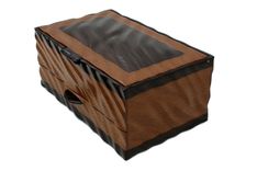 Sculpted Men's Watch & Pen Box 2 small