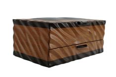 Sculpted Men's Watch & Pen Box 3 small