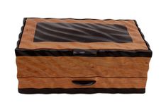 Sculpted Men's Watch & Valet Box With Sliding Drawer 4 small