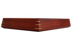 Valet & Watch Box | Solid Padauk With Birdseye Maple Dividers And Splines 2 small